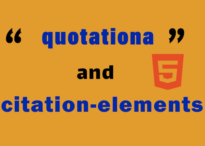 HTML Quotation and Citation Elements with Examples -webprograming - html - -